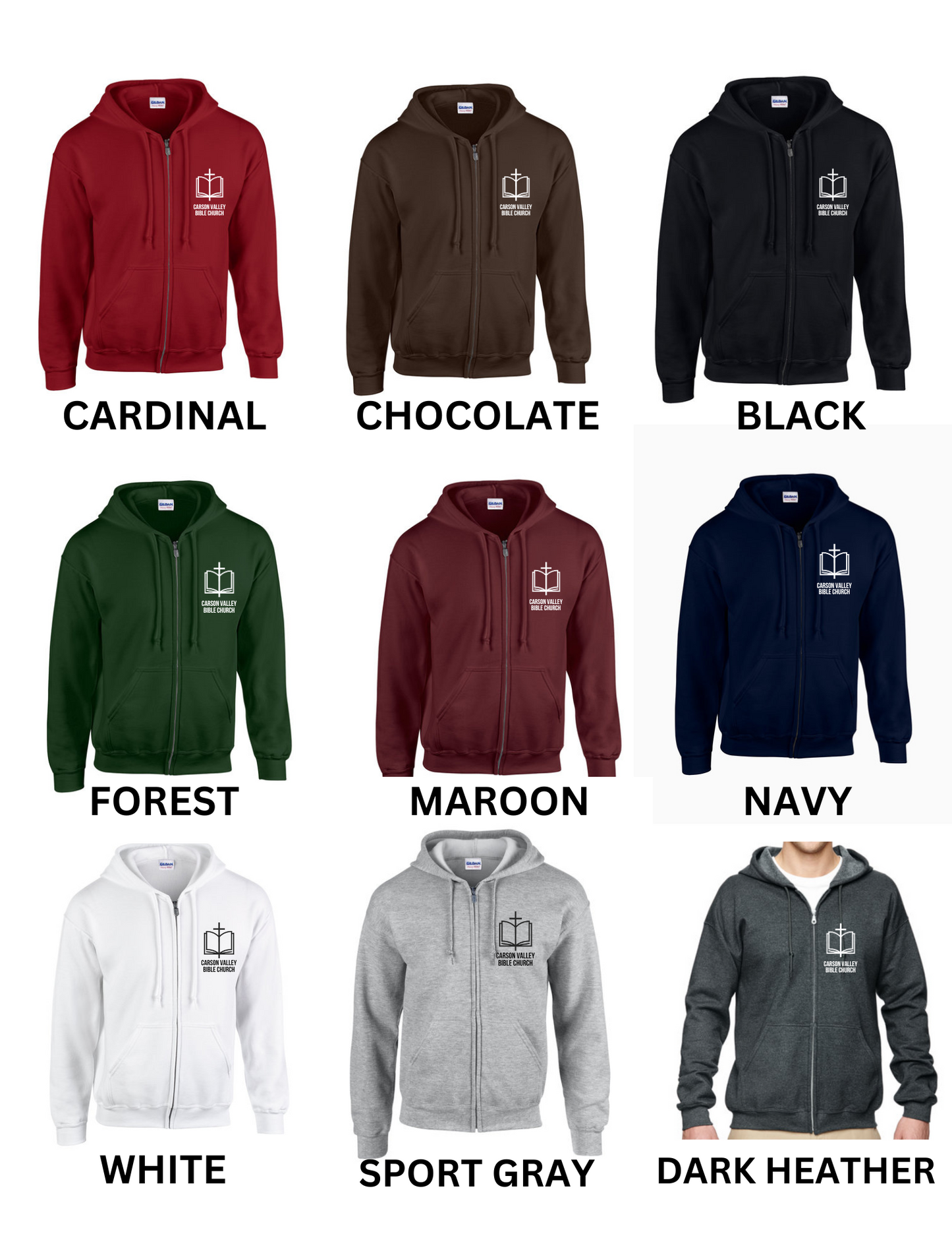 ZIP UP HOODIE